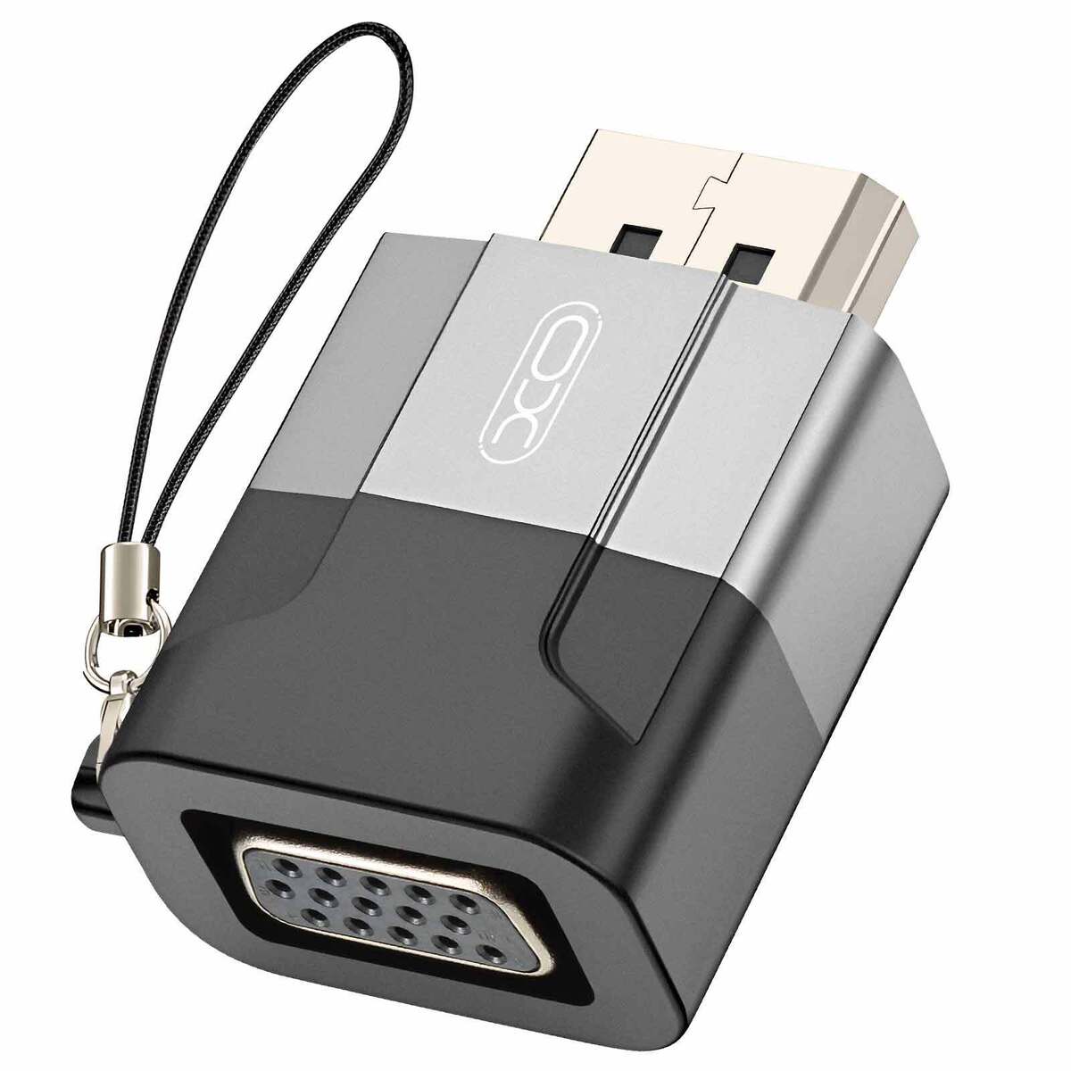 XO adapter GB016 Displayport - VGA gray XO adapter GB016 Displayport - VGA gray